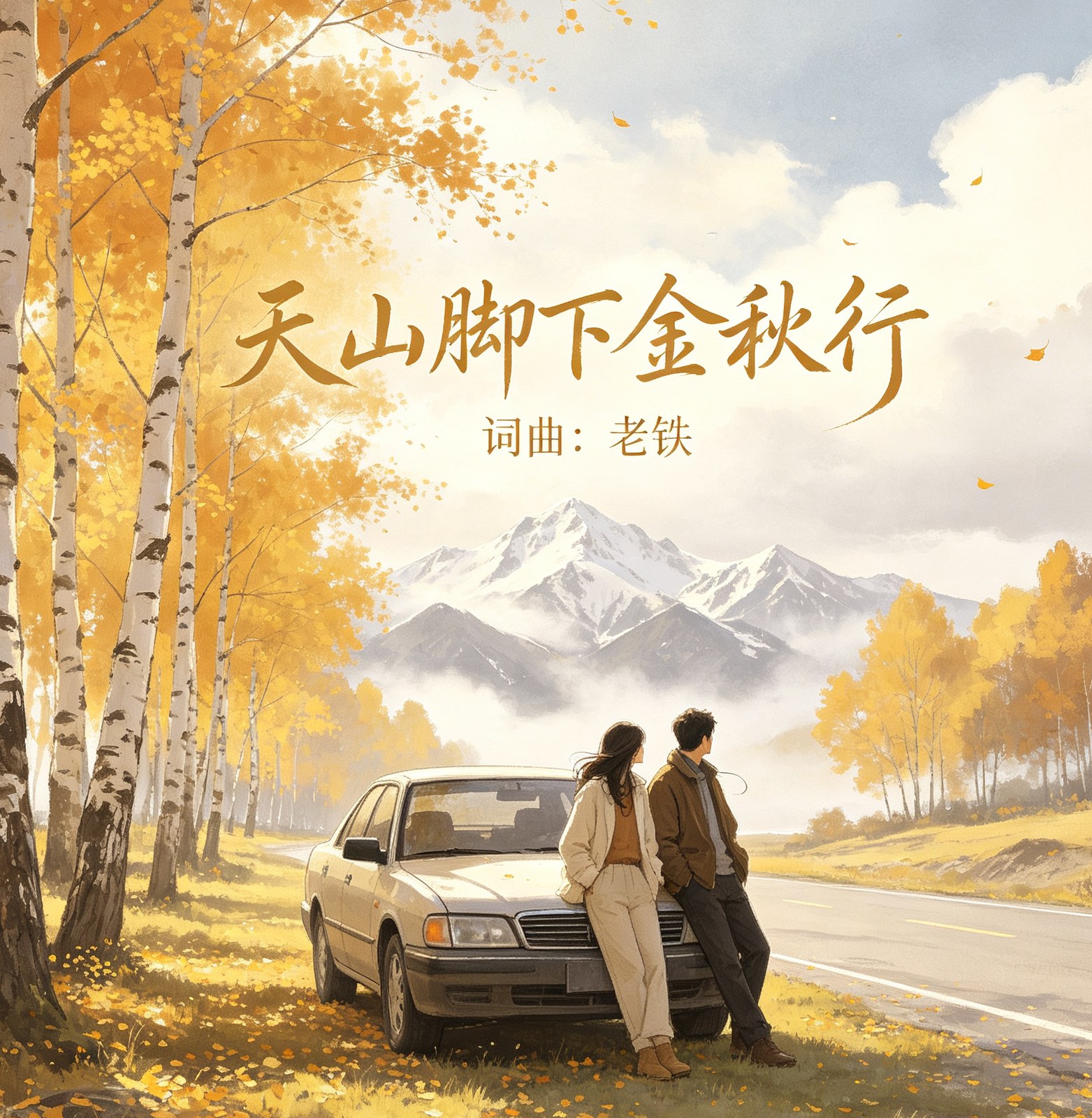 天山脚下金秋行